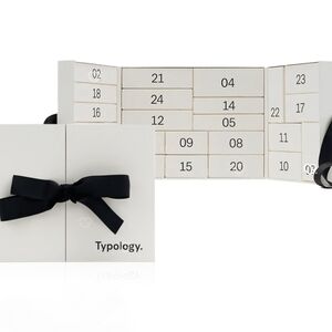Typology Advent Calendar (Empty)